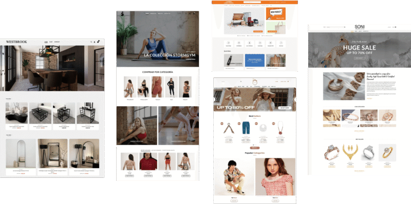 Ecommerce websites banner by Aventus Digital