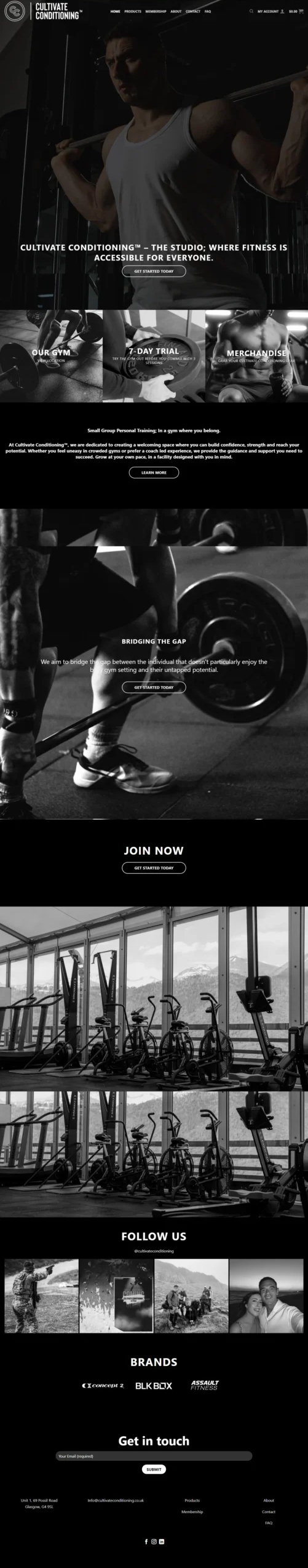 Gym Website - Aventus DigitalGym Website - Aventus Digital