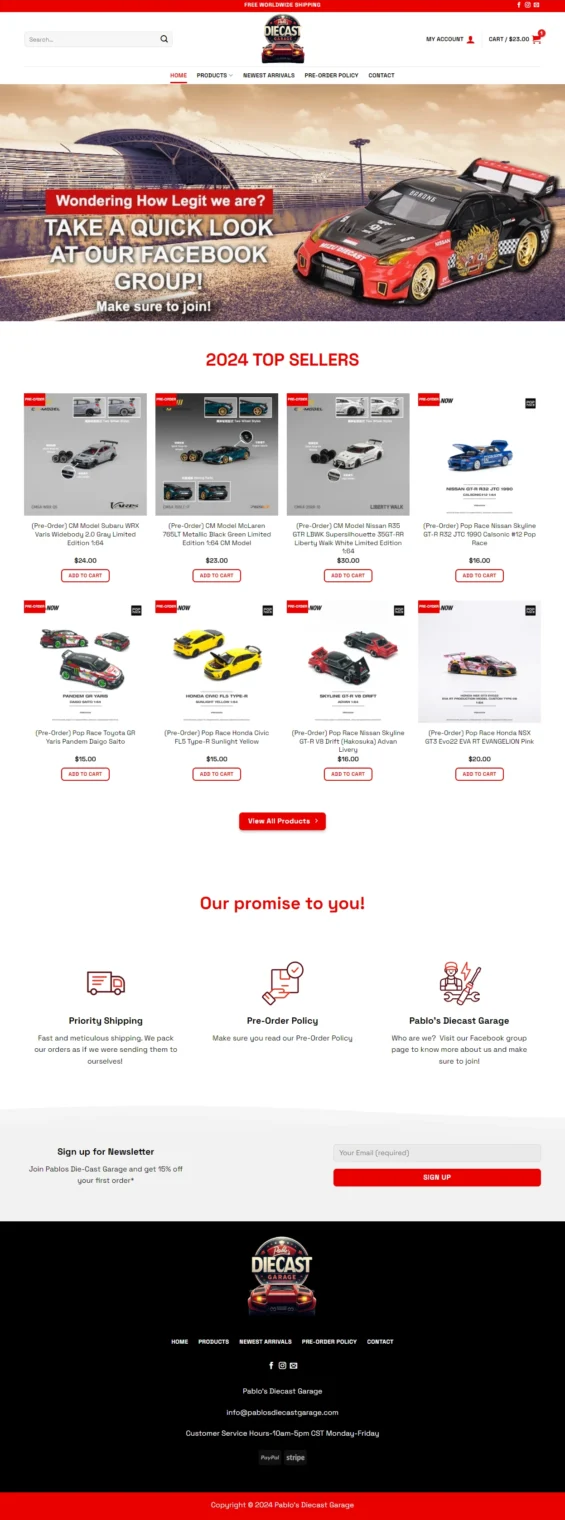 Retro-Die-Cast-Website-Aventus-Digital