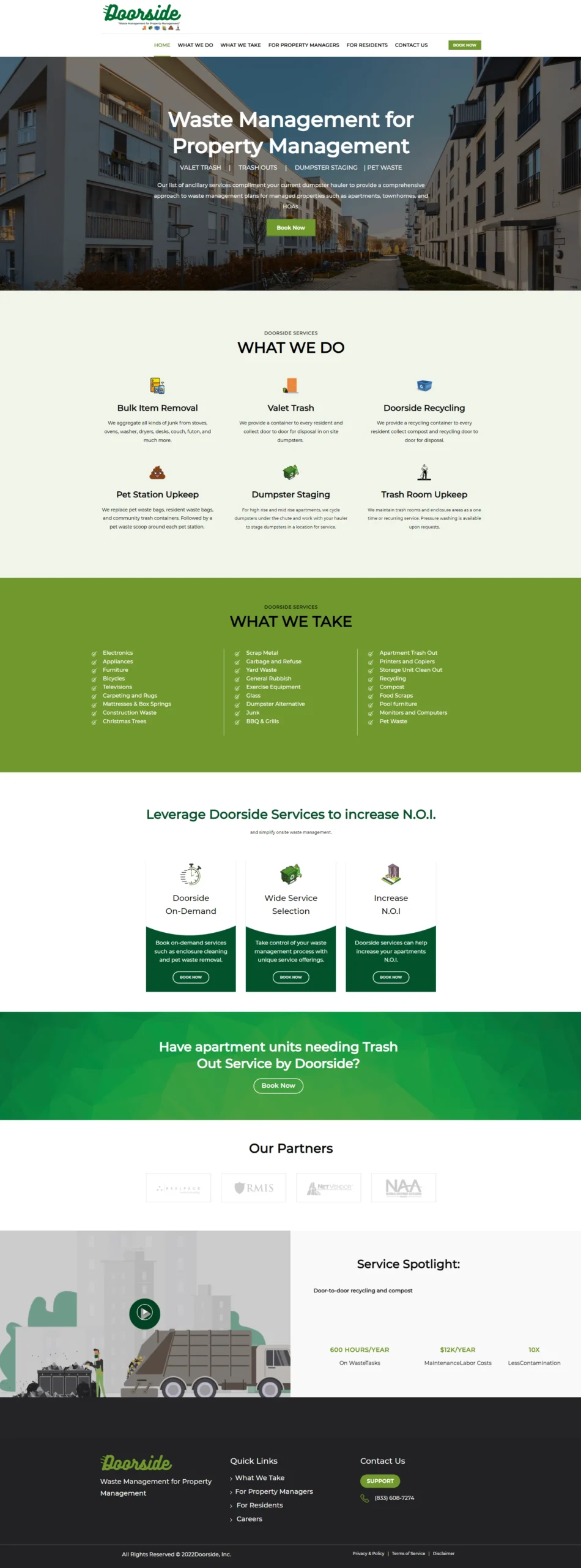 Waste Management Website - Aventus Digital