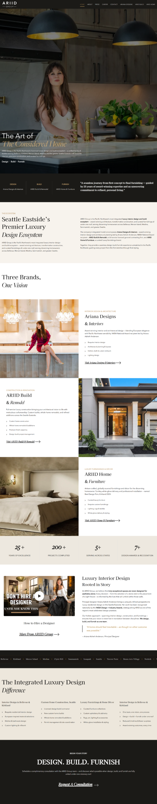 Interior Design website